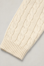 Men’s Cable Knit Quarter Zip Jumper