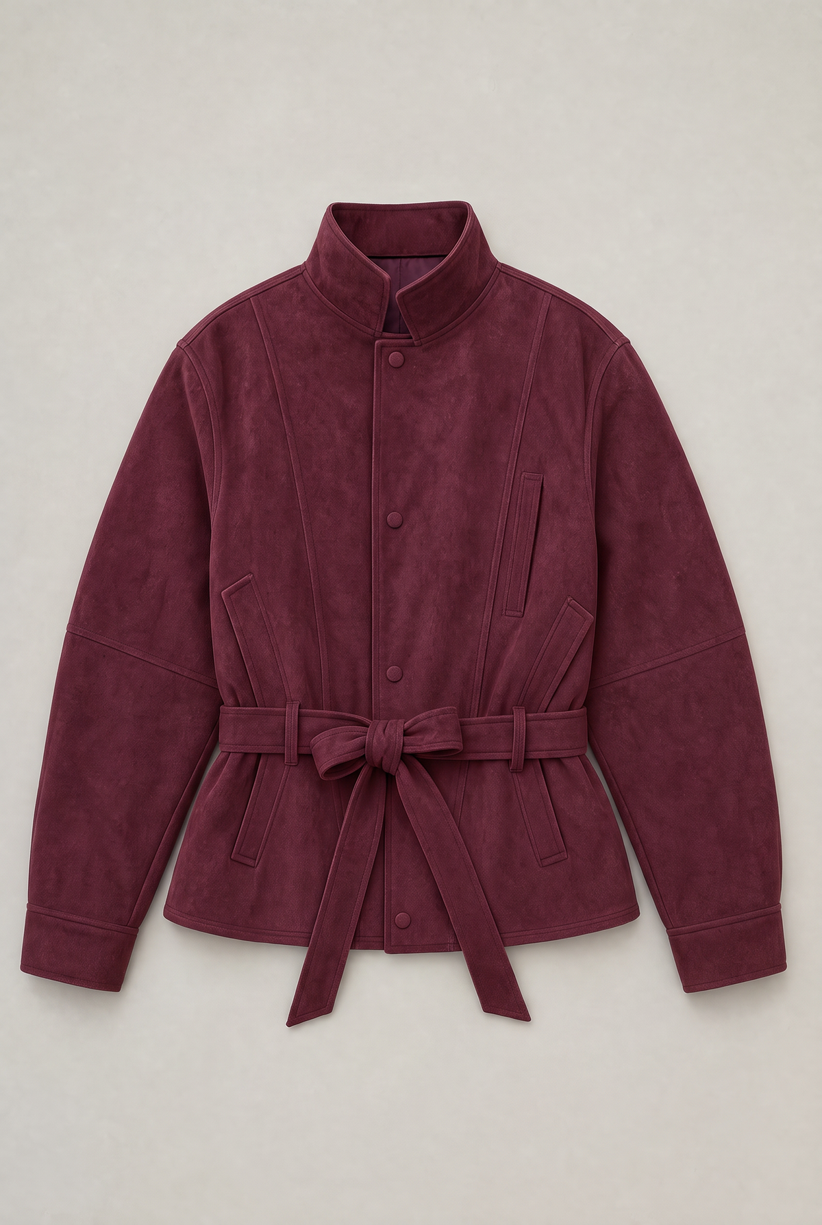 Women’s Western Fringe Suede Look Jacket