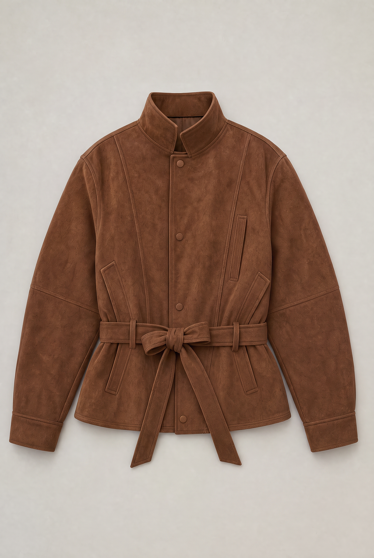 Women’s Western Fringe Suede Look Jacket