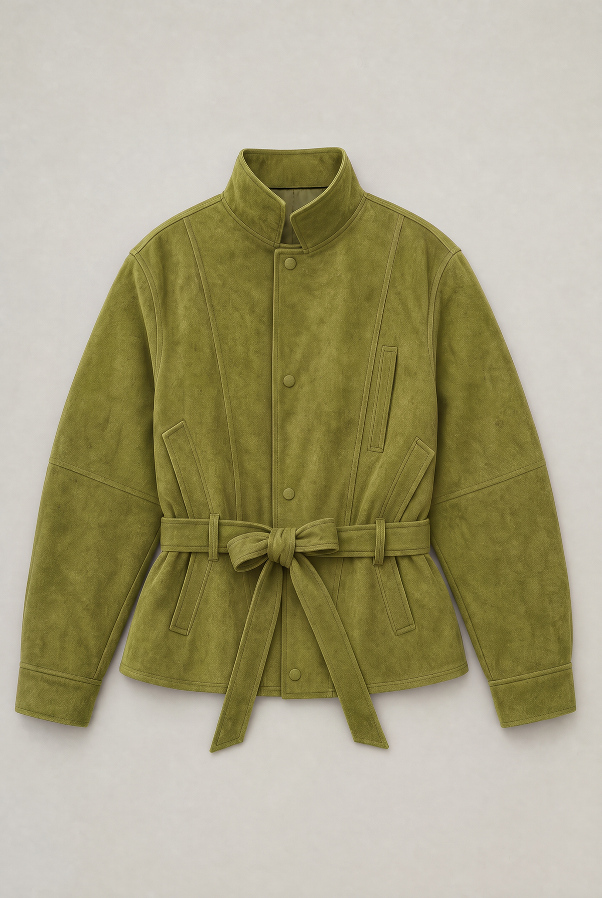 Women’s Western Fringe Suede Look Jacket