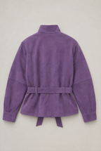 Women’s Western Fringe Suede Look Jacket