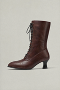 Women’s Victorian Lace Up Heeled Boots
