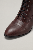 Women’s Victorian Lace Up Heeled Boots