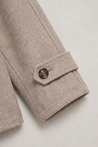 Women’s Button-Up High Collar Pea Coat