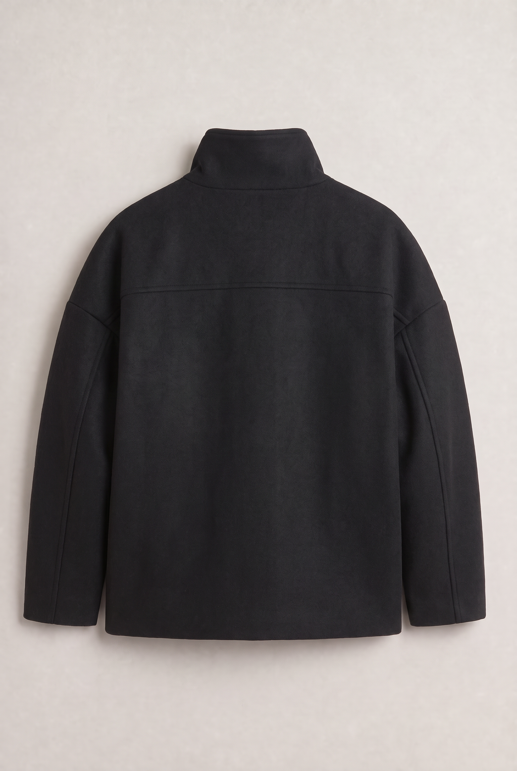 Women’s Double-Breasted High Collar Pea Coat