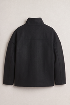 Women’s Double-Breasted High Collar Pea Coat
