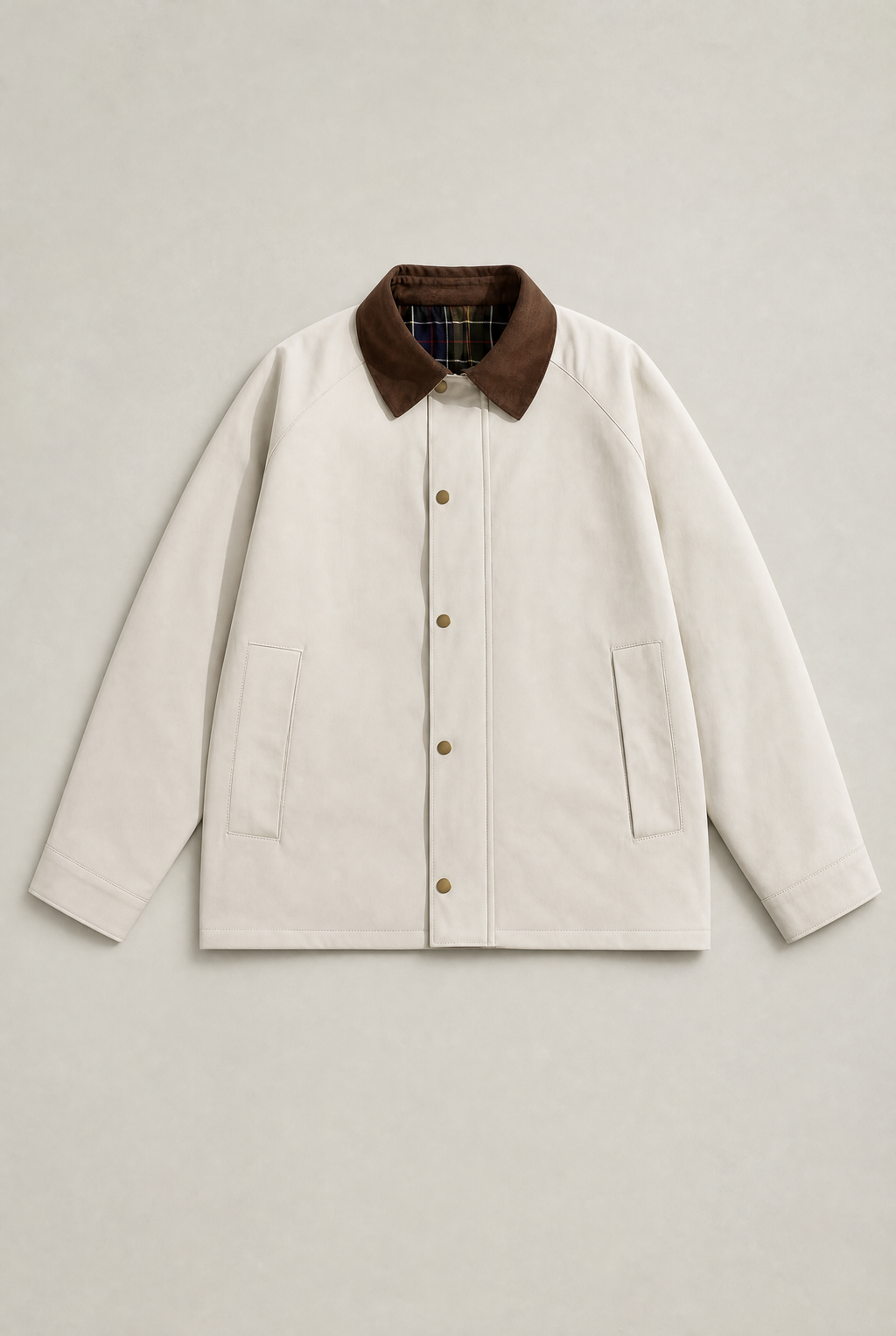Men’s Contrast Cord Collar Jacket