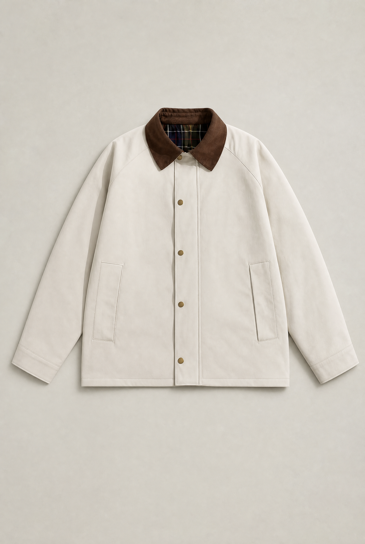 Men’s Contrast Cord Collar Jacket