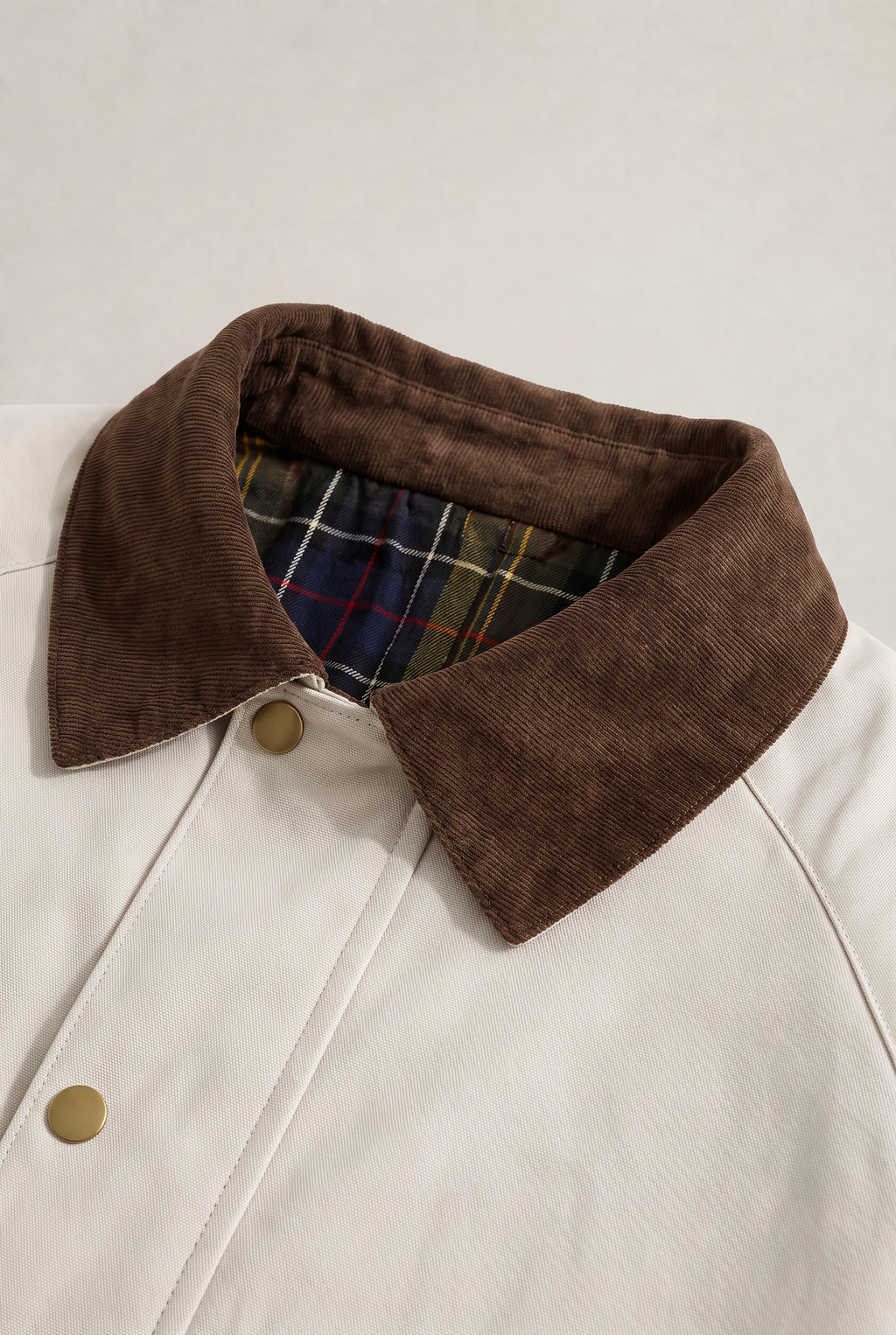 Men’s Contrast Cord Collar Jacket