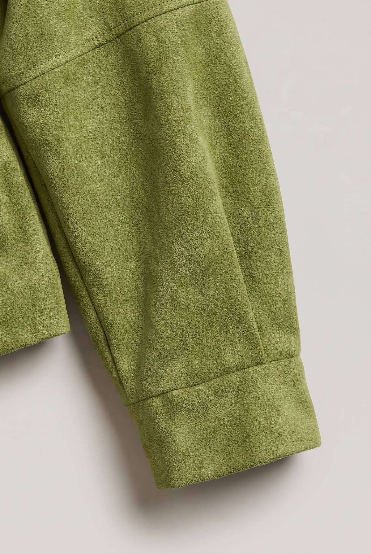 Women’s Belted Stand Collar Utility Jacket