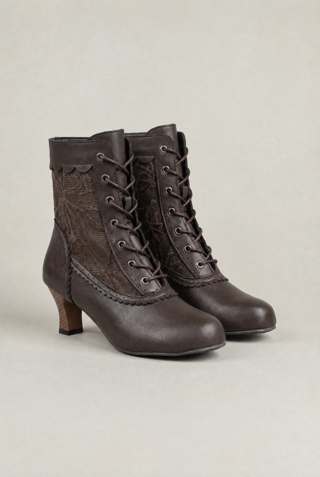 Women’s Victorian Lace Up Ankle Boots