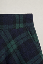 Women’s Tartan A-Line Midi Skirt