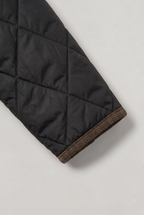 Women’s Cord Collar Diamond Quilted Jacket