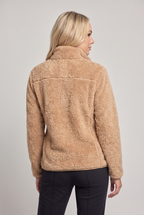 Women's Fleece Teddy Jacket - Zip up