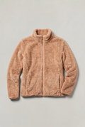Women's Fleece Teddy Jacket - Zip up