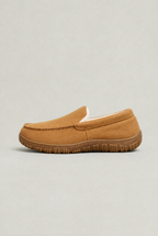 Men’s Suede Moccasin Slippers