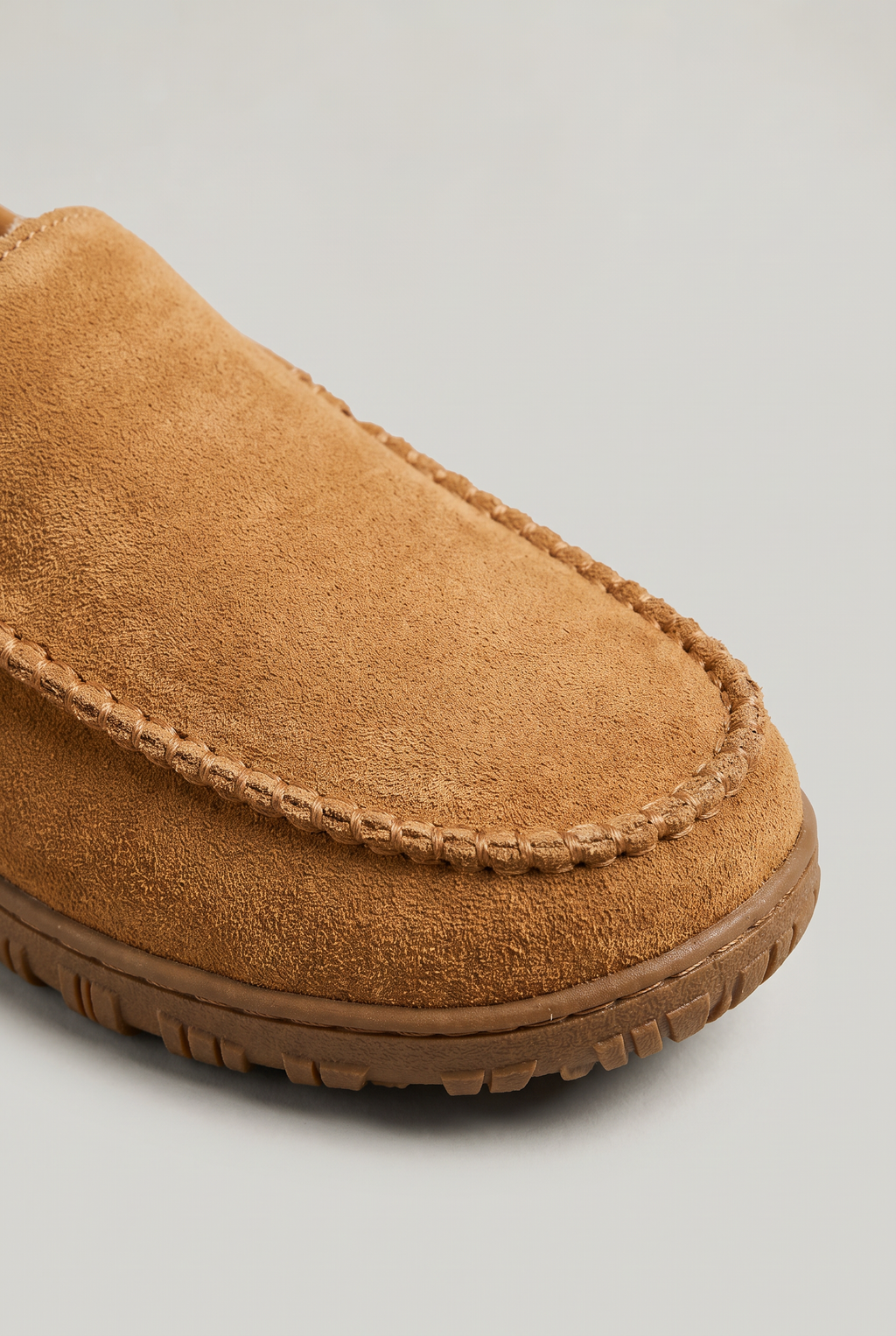 Men’s Suede Moccasin Slippers