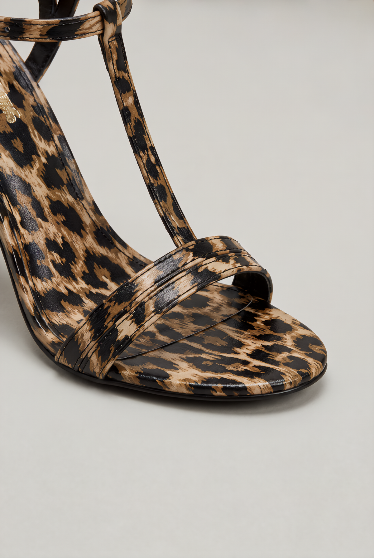 Women’s Leopard Print Heeled Sandals