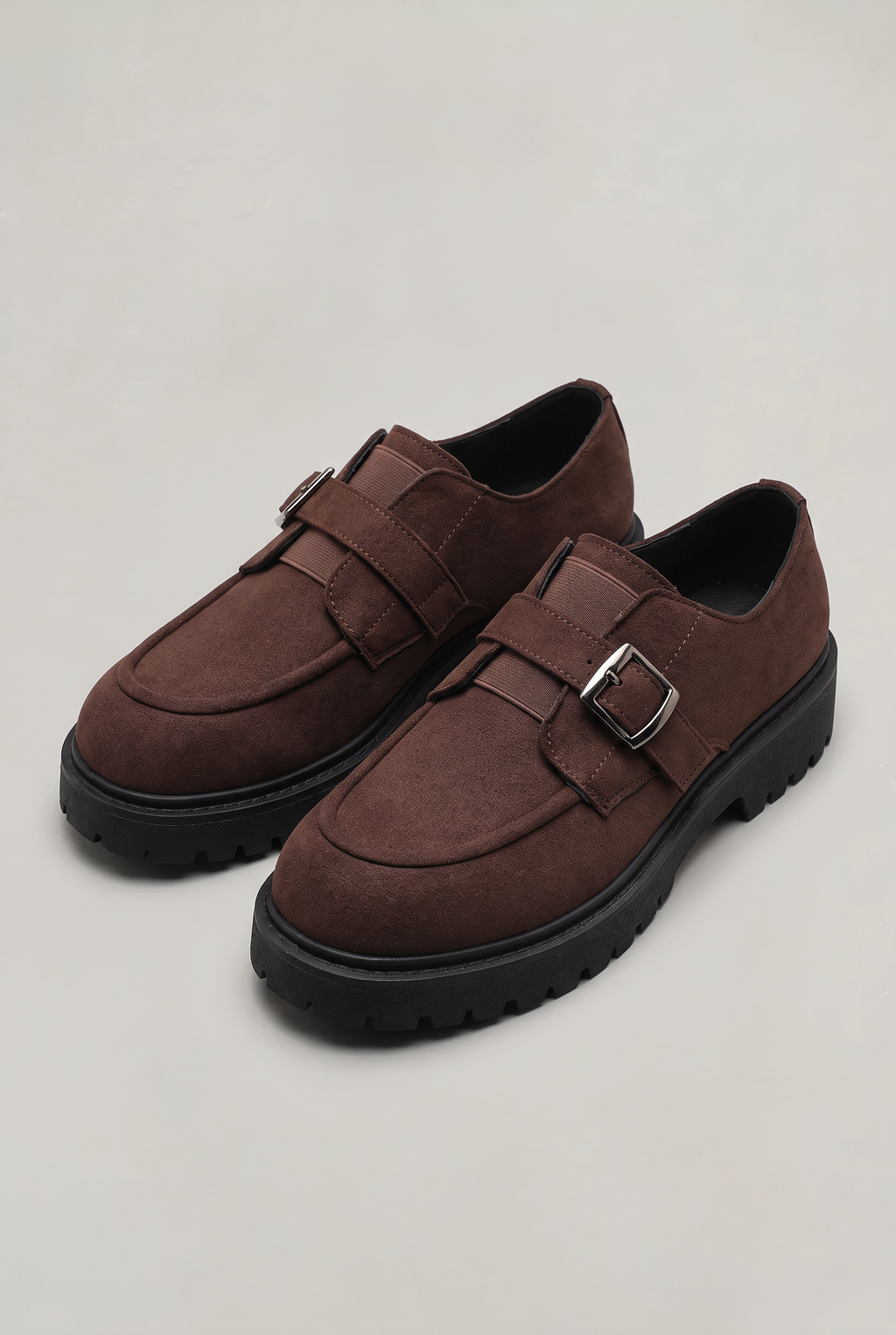 Men’s Nubuck Leather Chunky Loafers