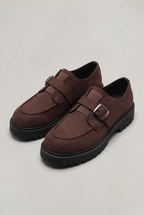 Men’s Nubuck Leather Chunky Loafers