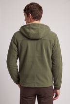 Men’s Hooded Fleece-Lined Jacket