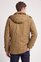 Men’s Fleece-Lined Multi-Pocket Outdoor Jacket