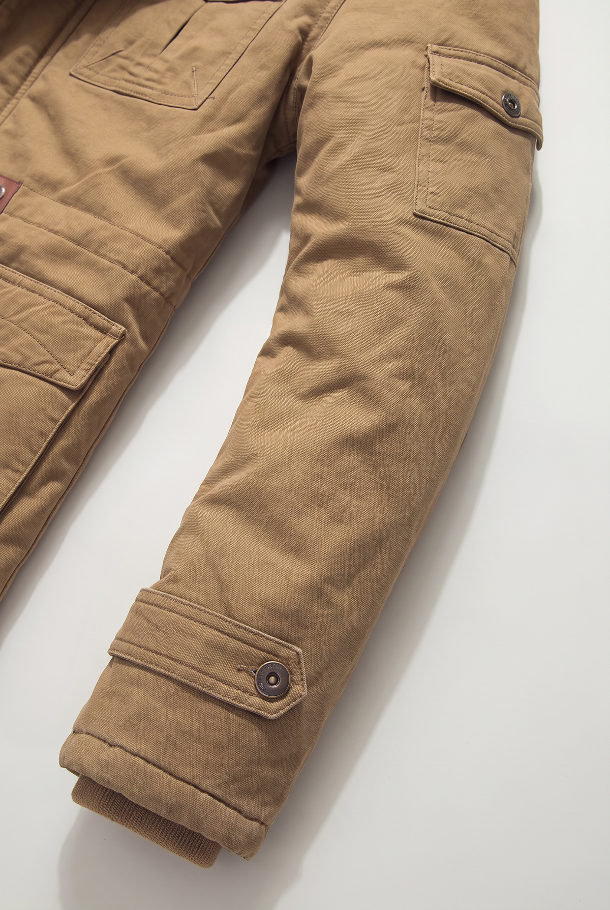 Men’s Fleece-Lined Multi-Pocket Outdoor Jacket