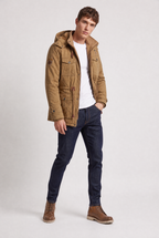 Men’s Fleece-Lined Multi-Pocket Outdoor Jacket