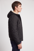 Men’s Fleece-Lined Hooded Winter Jacket