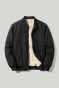 Men’s Fleece-Lined Bomber Jacket