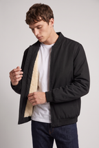 Men’s Fleece-Lined Bomber Jacket