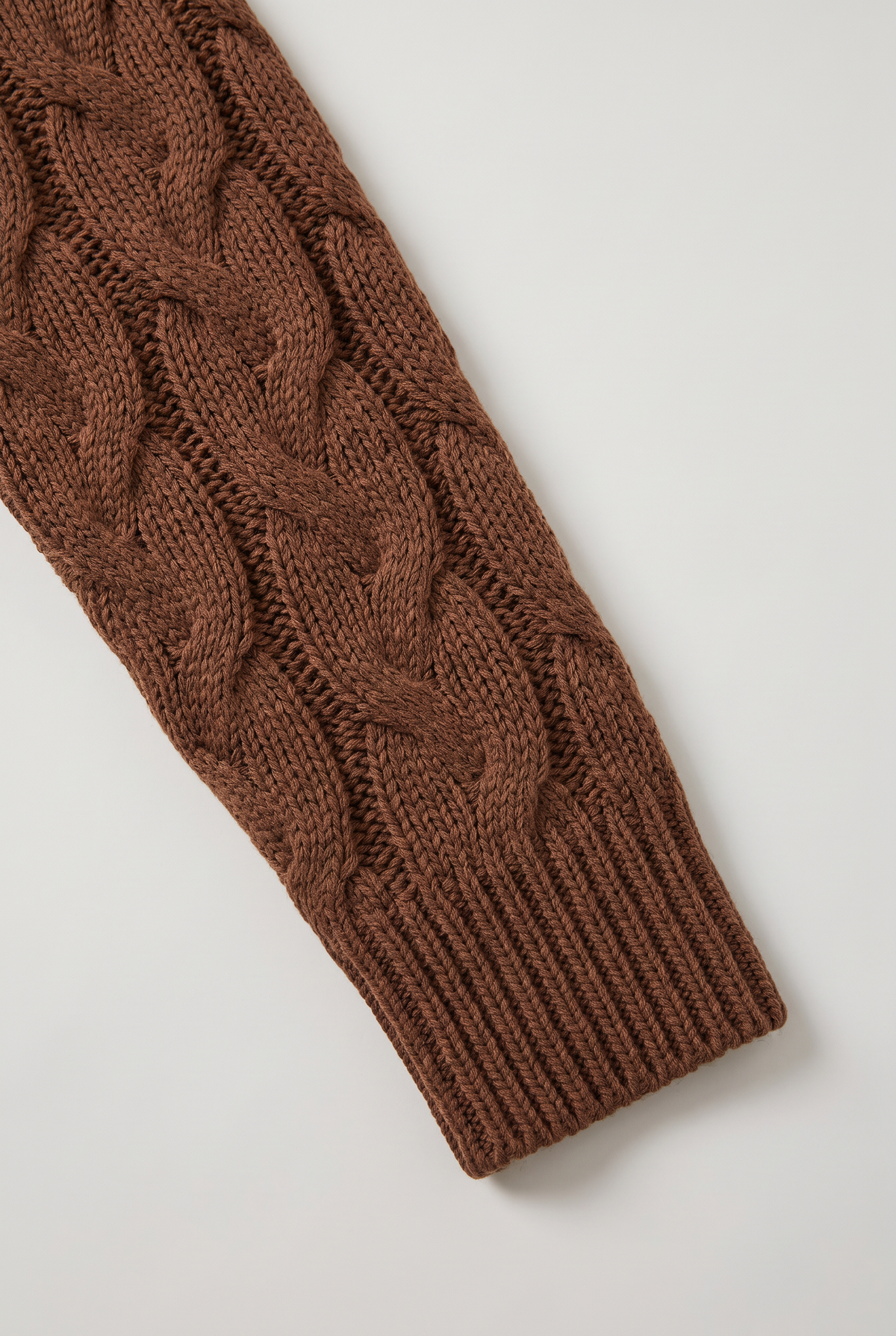 Women’s Hooded Cable Knit Longline Cardigan