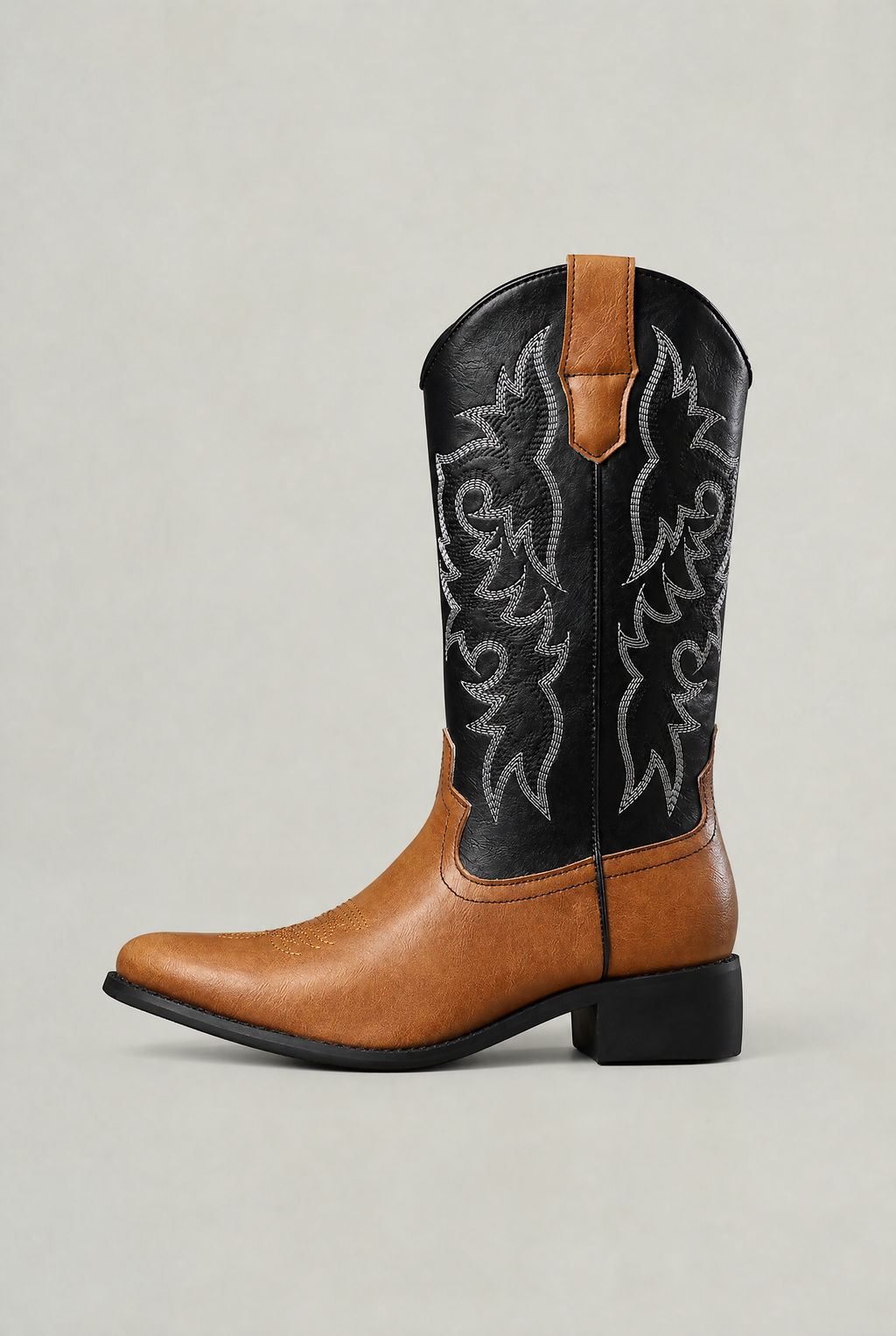 Men’s Embroidered Western Cowboy Boots