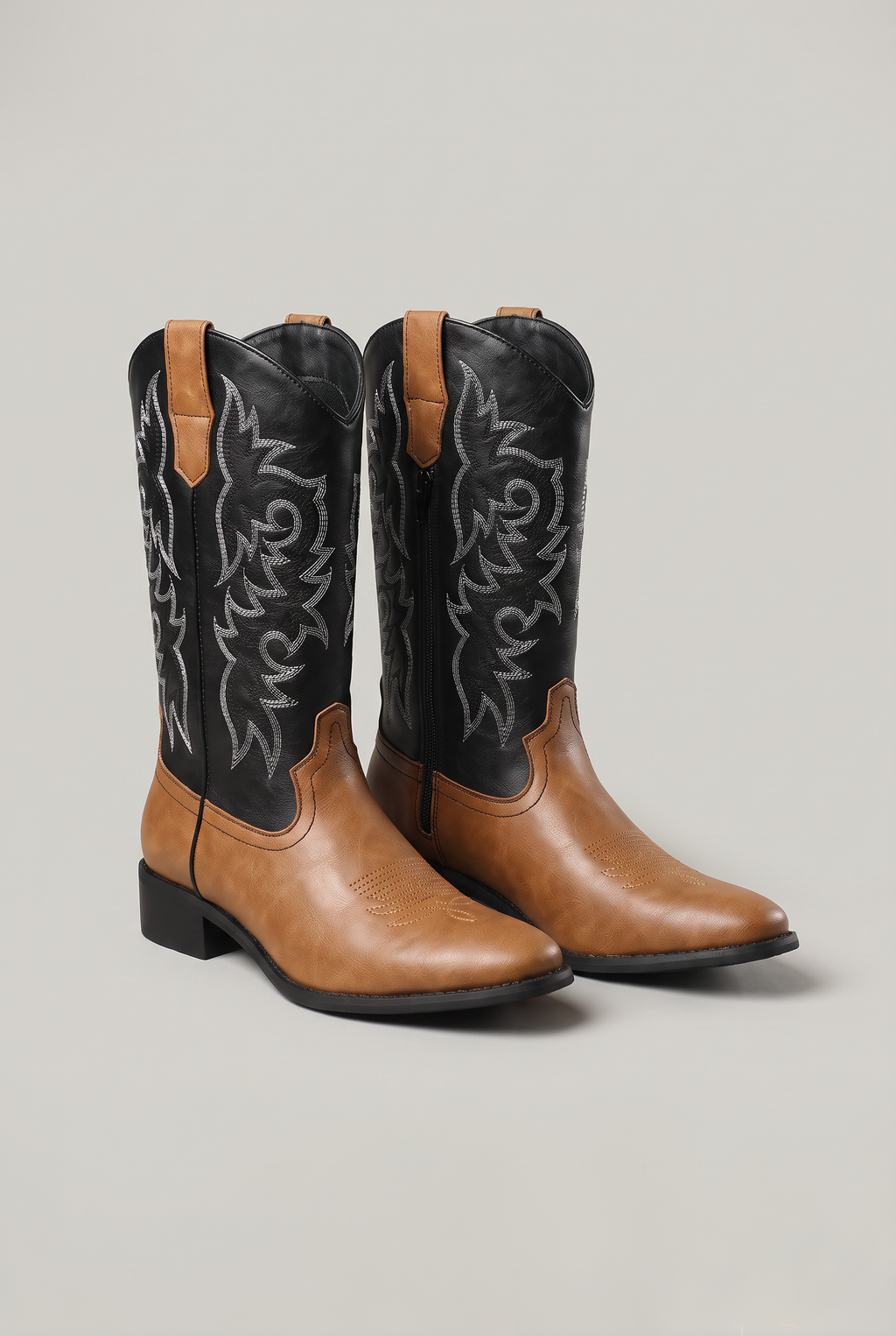 Men’s Embroidered Western Cowboy Boots