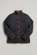 Women’s Contrast Trim Quilted Jacket