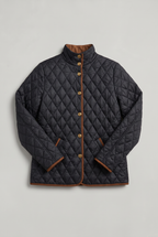 Women’s Contrast Trim Quilted Jacket