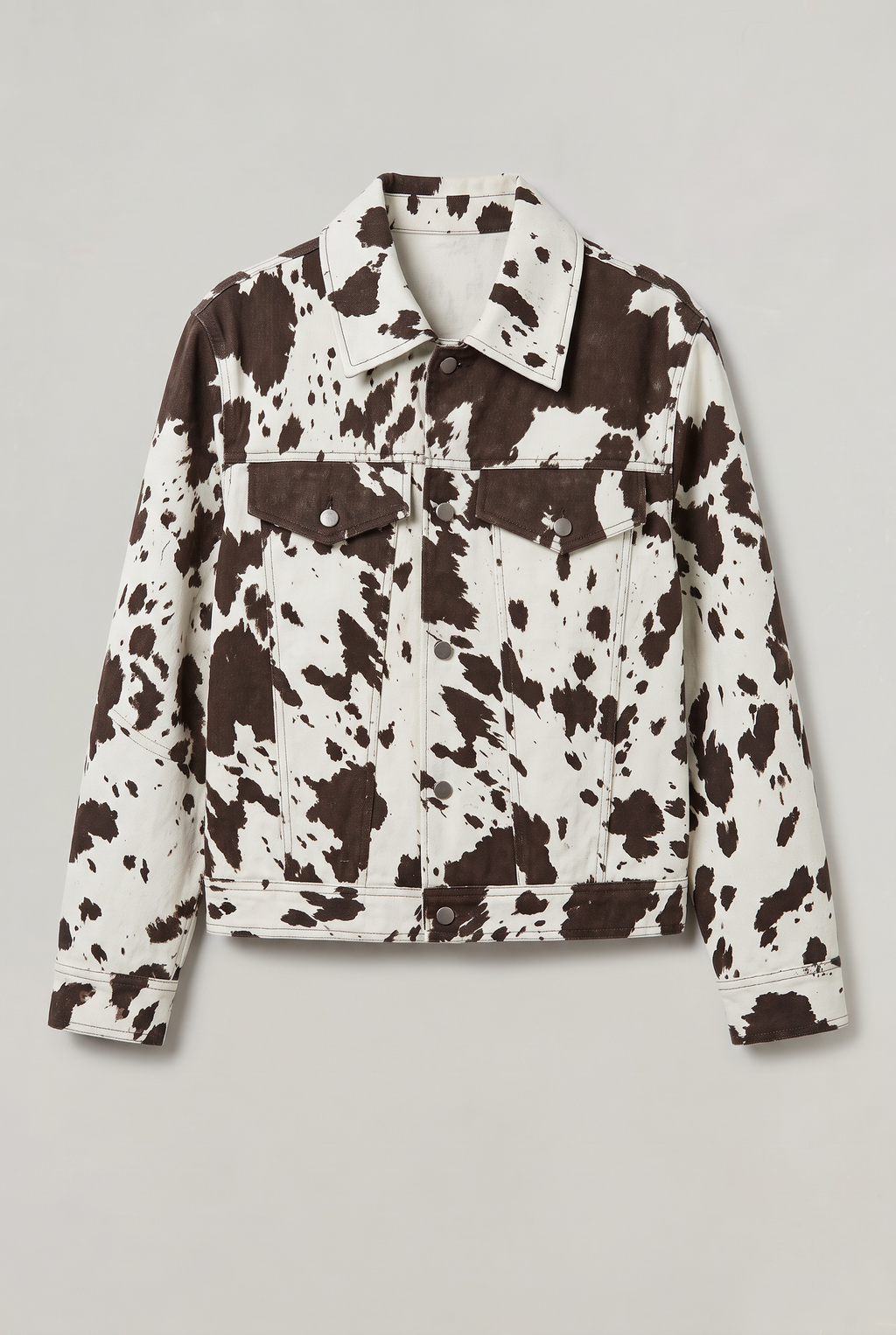 Women’s Cow Print Western Jacket