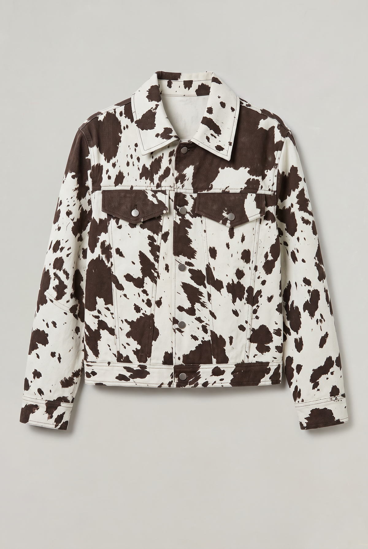 Women’s Cow Print Western Jacket