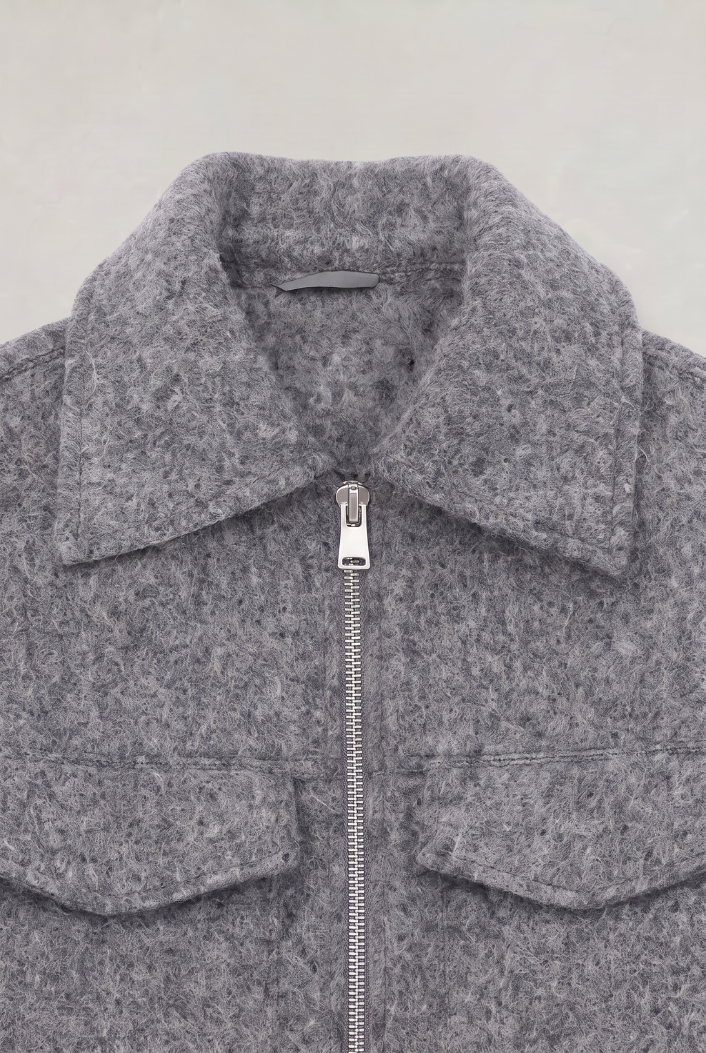 Women’s Cropped Zip-Up Utility Jacket
