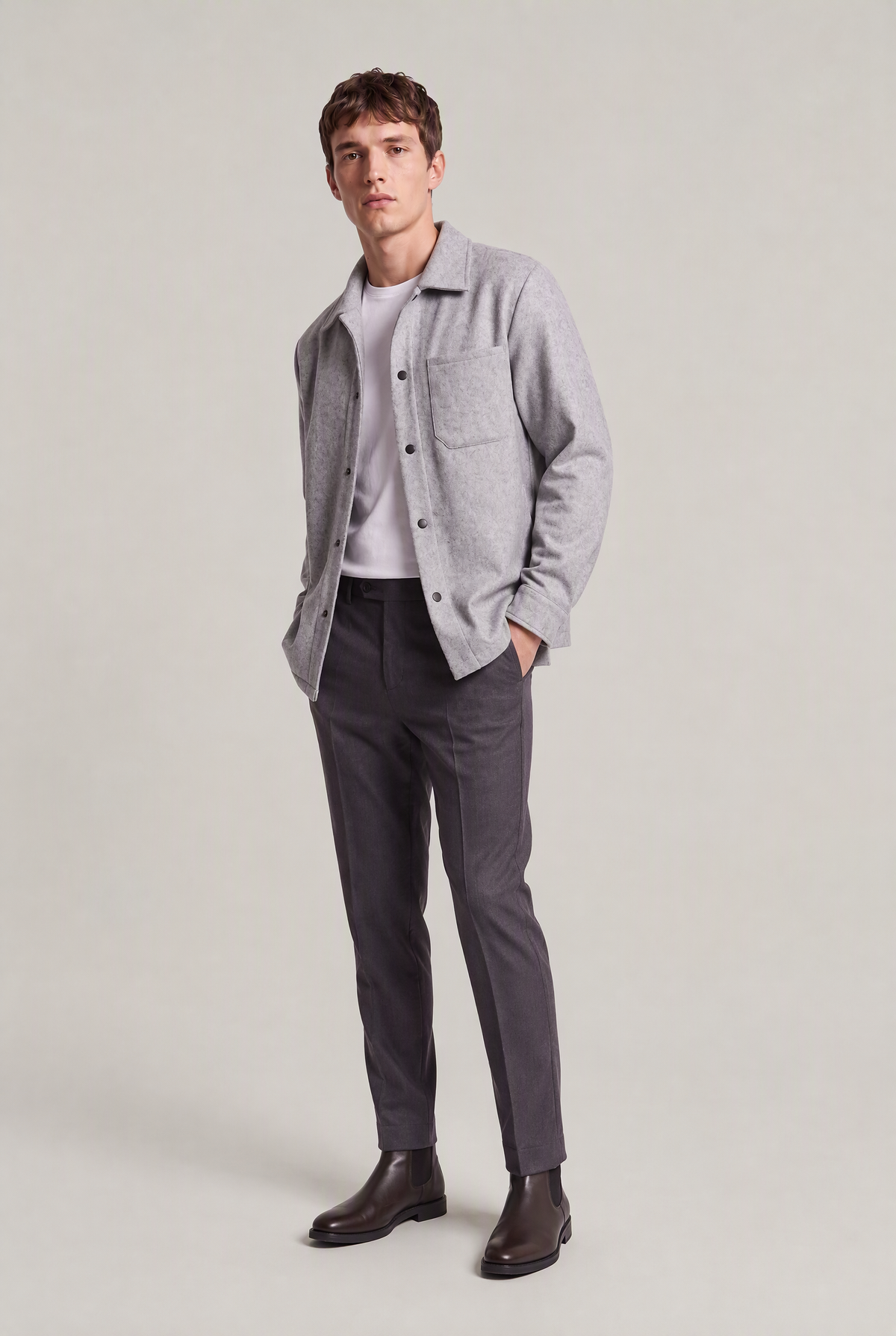Men’s Smart Casual Overshirt Jacket