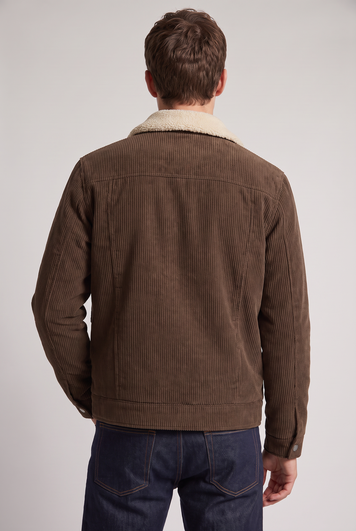 Men’s Corduroy Fleece-Lined Workwear Jacket