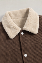 Men’s Corduroy Fleece-Lined Workwear Jacket