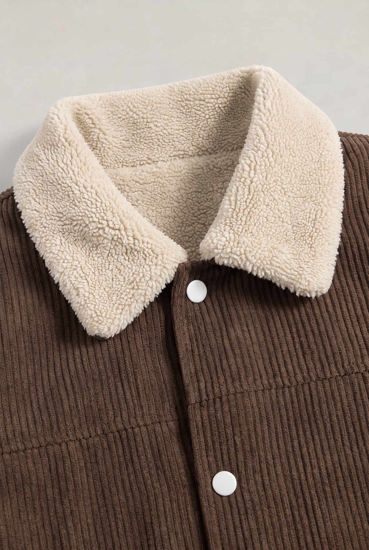 Men’s Corduroy Fleece-Lined Workwear Jacket