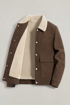 Men’s Corduroy Fleece-Lined Workwear Jacket