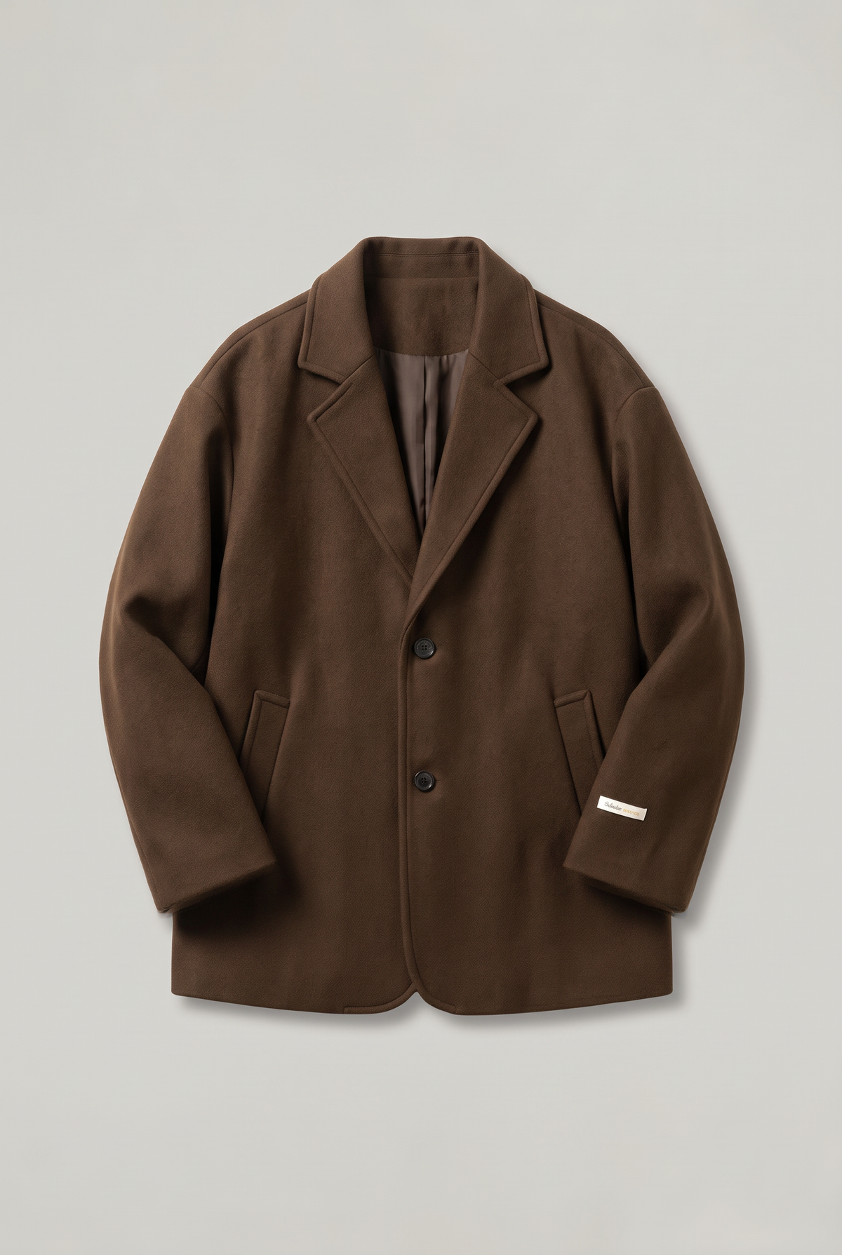 Men’s Brown Overcoat