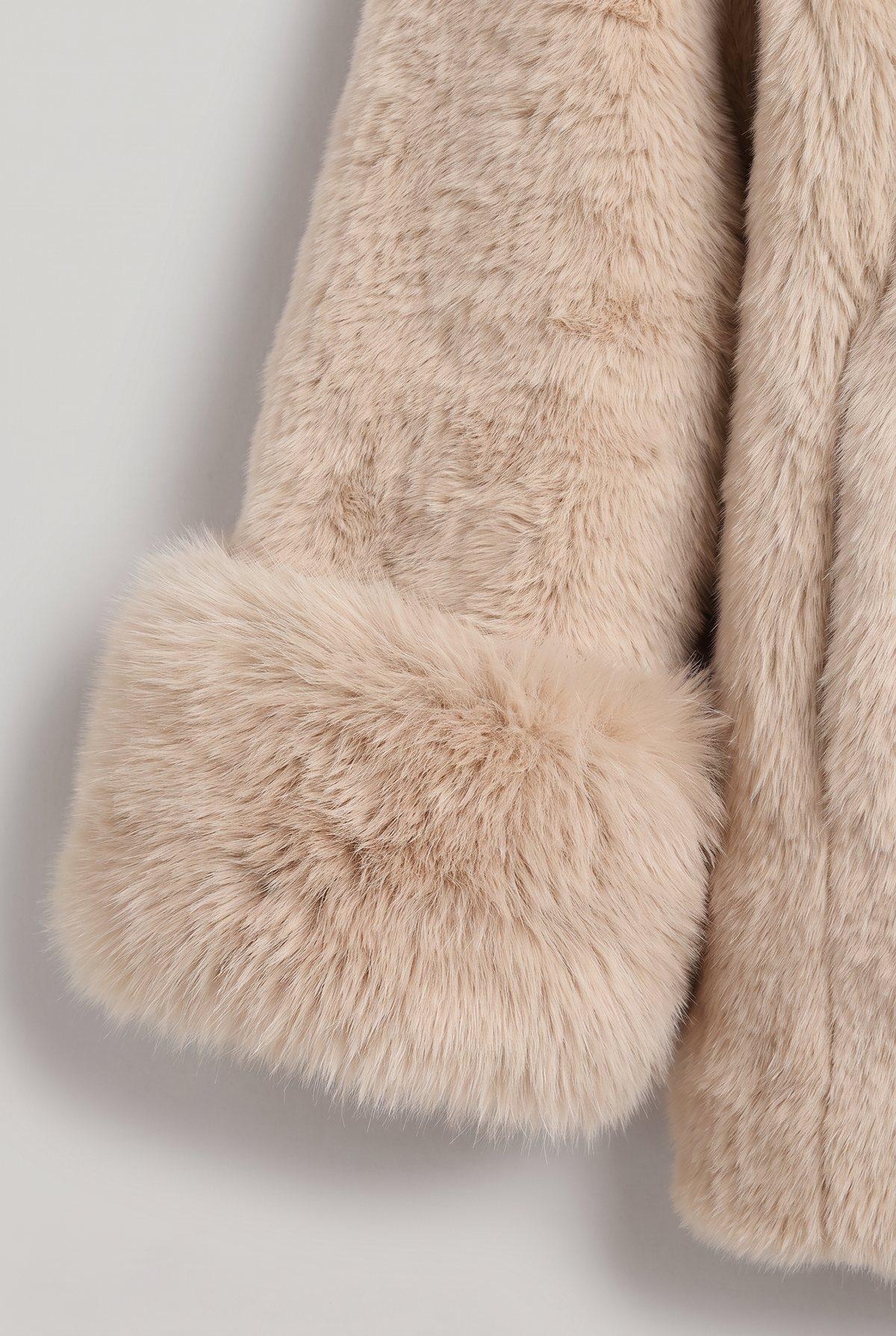 Women’s Faux Fur Cuff Jacket
