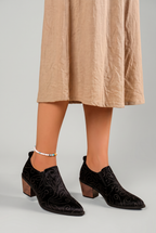Women’s Western Ankle Boots Pointed Toe