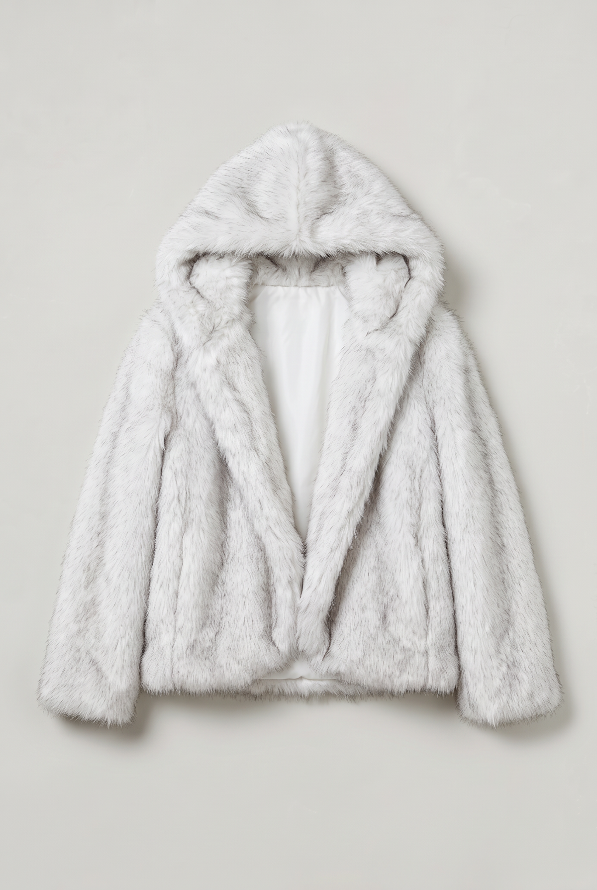 Women’s Hooded Faux Fur Coat