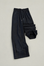 Men’s Houndstooth Drawstring Relaxed Fit Trousers