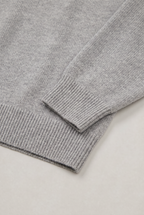 Men’s Henley Jumper Button Neck Knit